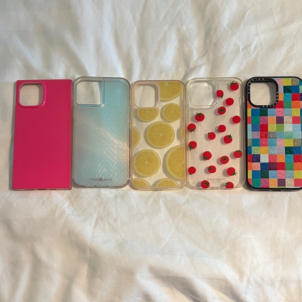 Apple 13ProMax phone cases.. lot of 5